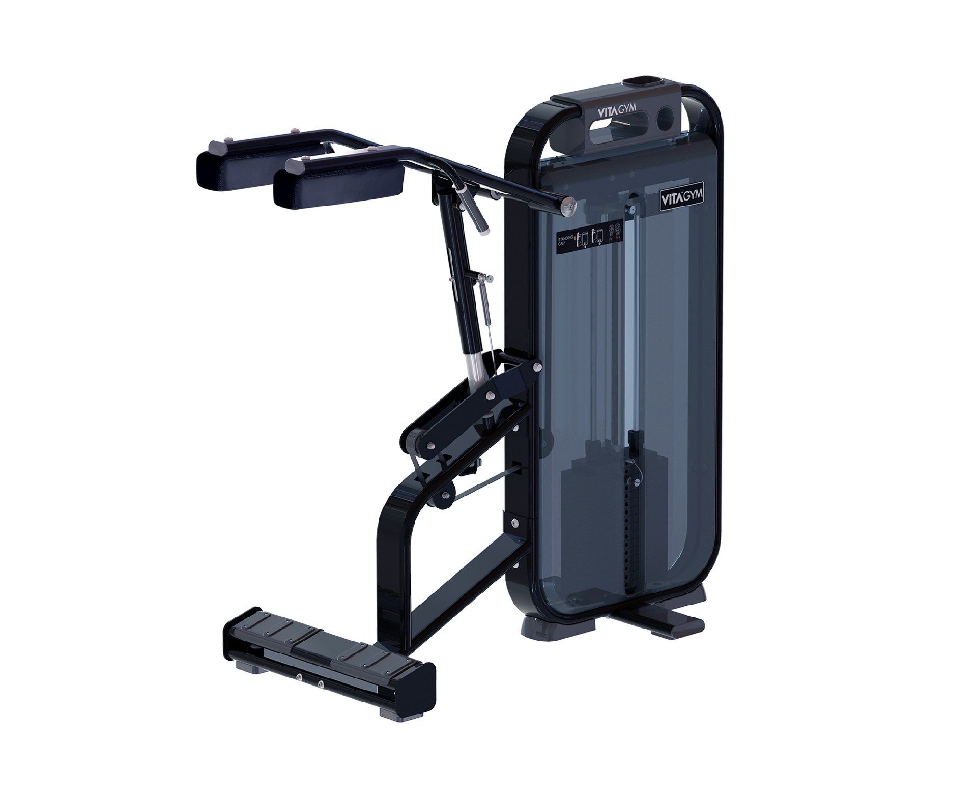 蝴蝶式胸肌训练器(图4)